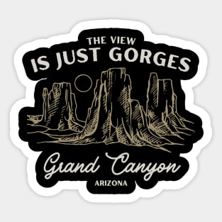 Grand Canyon Gorges Sticker